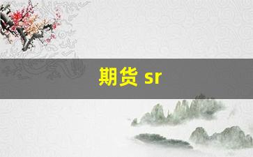 期货 sr(期货SRDM是什么)_https://www.wanyuyiyao.com_创业板_第1张